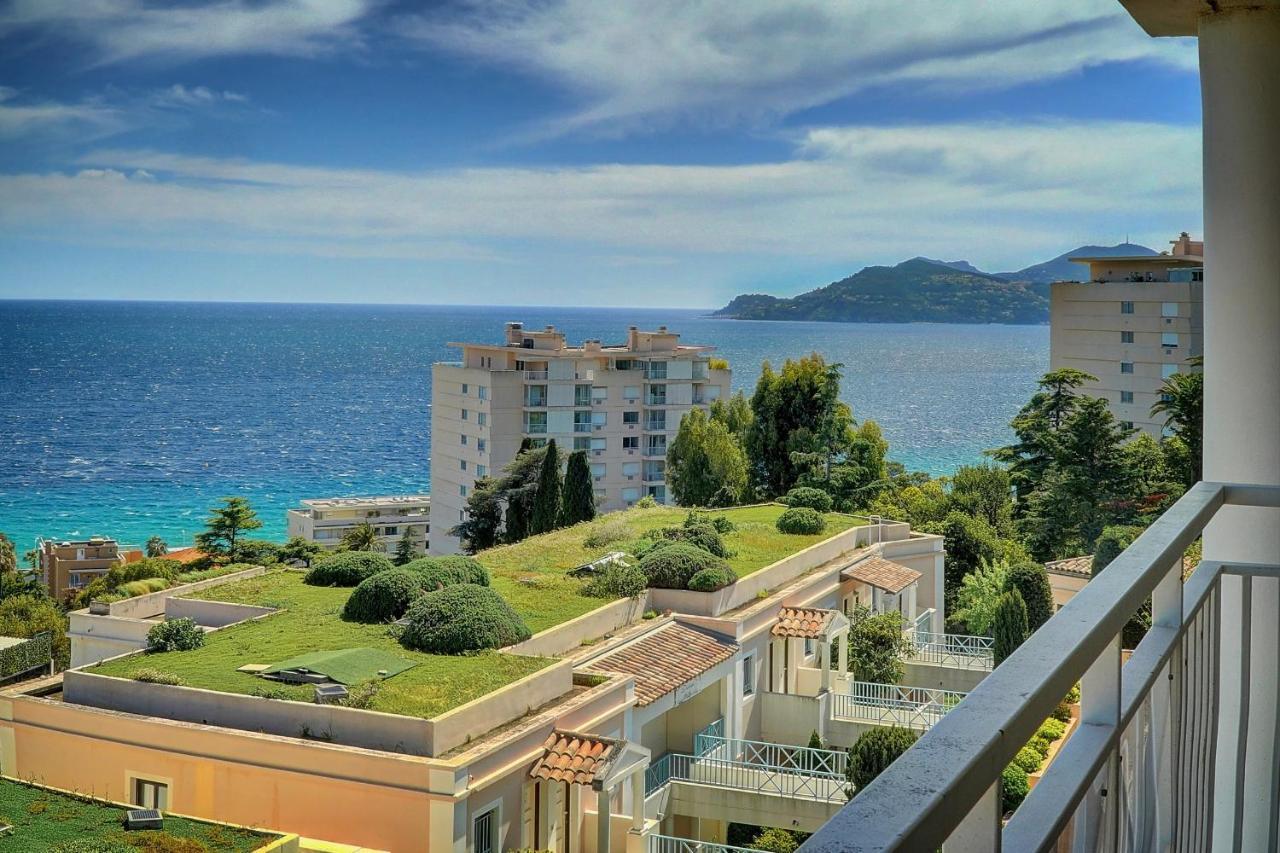 Immogroom - Sea View - Pool - Terrace - Parking - Wifi - Ac Кан Екстериор снимка