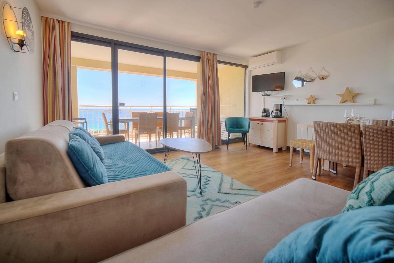 Immogroom - Sea View - Pool - Terrace - Parking - Wifi - Ac Кан Екстериор снимка